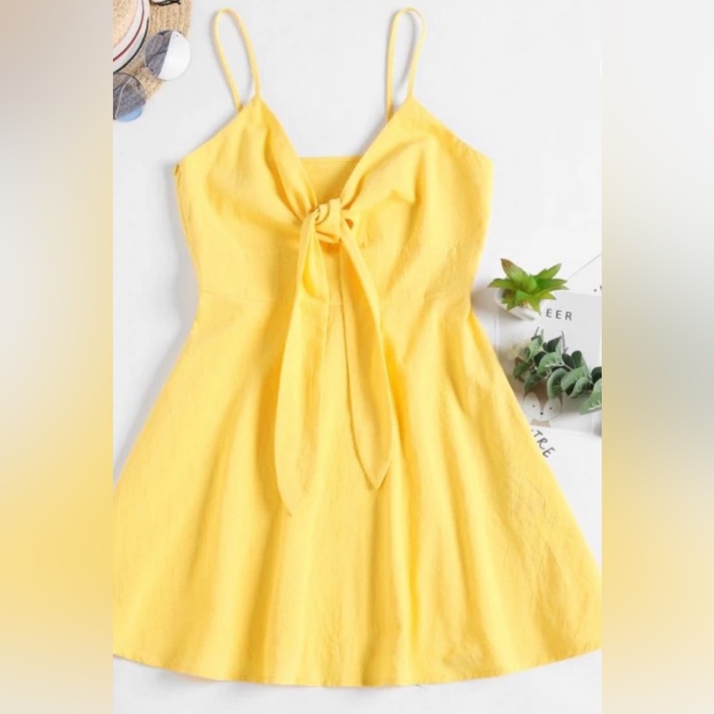 Zaful Yellow Dress